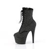 Pleaser - ADORE1020RM Bottes de plateforme, Pole dance chaussures - Noir Product image